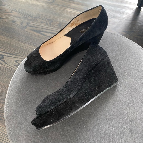 Michael Kors open toe platform’s - Picture 6 of 10